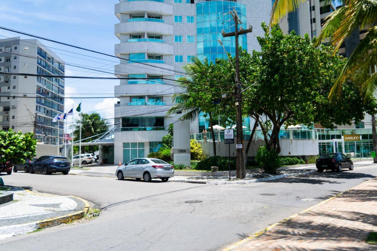 202 Flat Beira Mar Av Boa Viagem Com Cozinha Aparthotel Recife Esterno foto