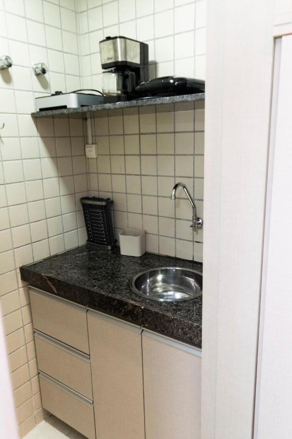 202 Flat Beira Mar Av Boa Viagem Com Cozinha Aparthotel Recife Esterno foto