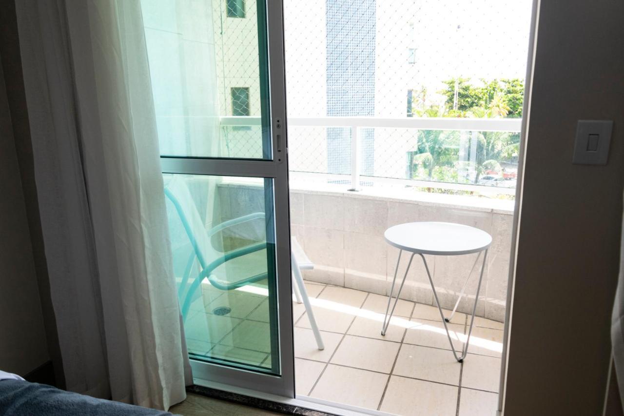 202 Flat Beira Mar Av Boa Viagem Com Cozinha Aparthotel Recife Esterno foto