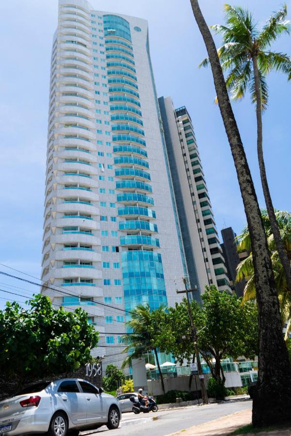 202 Flat Beira Mar Av Boa Viagem Com Cozinha Aparthotel Recife Esterno foto