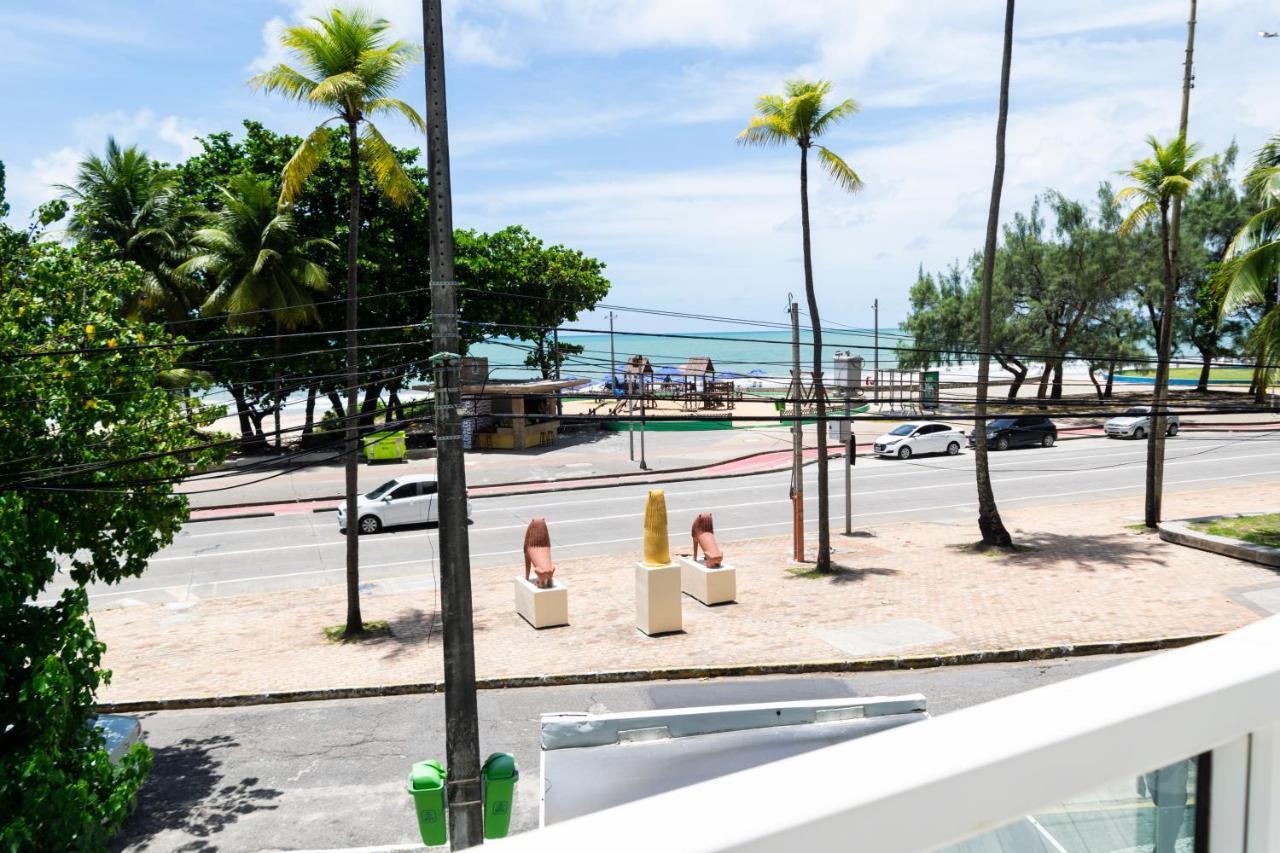 202 Flat Beira Mar Av Boa Viagem Com Cozinha Aparthotel Recife Esterno foto